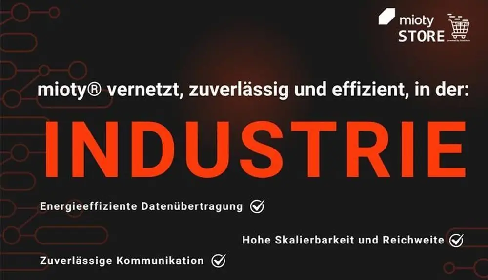 mioty Hardware für smarte Industrie: Sensoren, Gateways und Zubehör im mioty Store