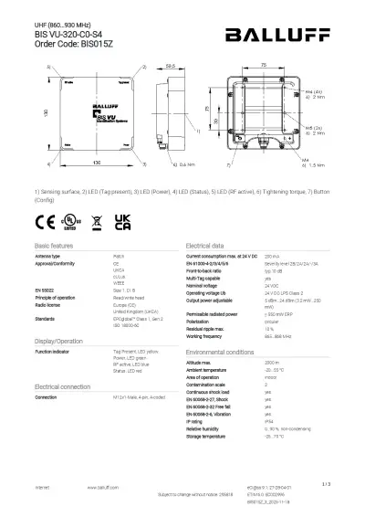 Balluff Datasheet BIS015Z 295818 en.pdf