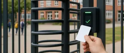 Contactless chip cards in schools