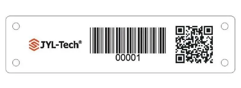 JYL-Tech PVC RFID Bin Tag (PVC/PET laminated, programmable)