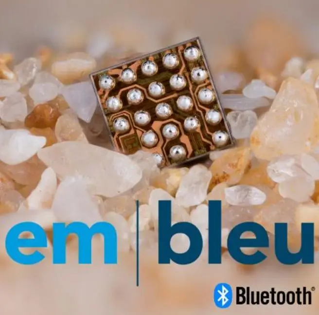 EM9305 em | bleu: ultra-low-power Bluetooth® LE 5.4 in a tiny footprint for long battery life.