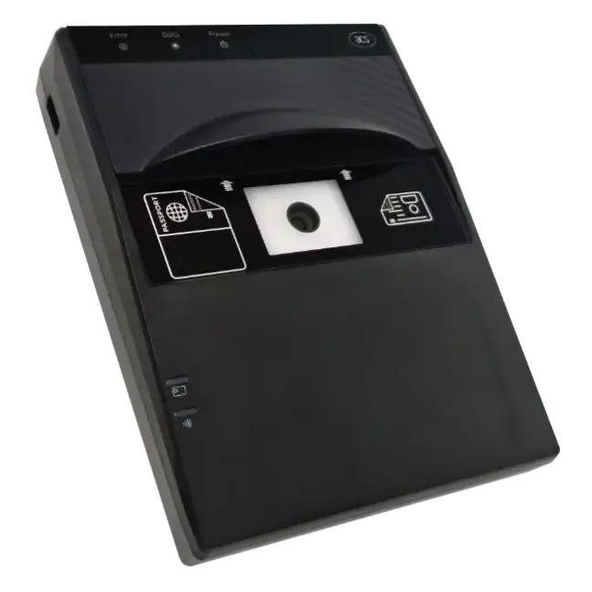 ACS AIR60U HF/NFC RFID desktop reader for secure identity workflows, available from IDCRAFT.