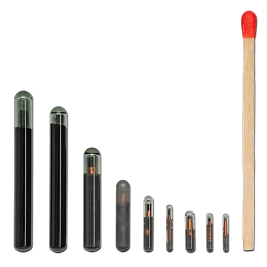 Gamme d'étiquettes en verre HID