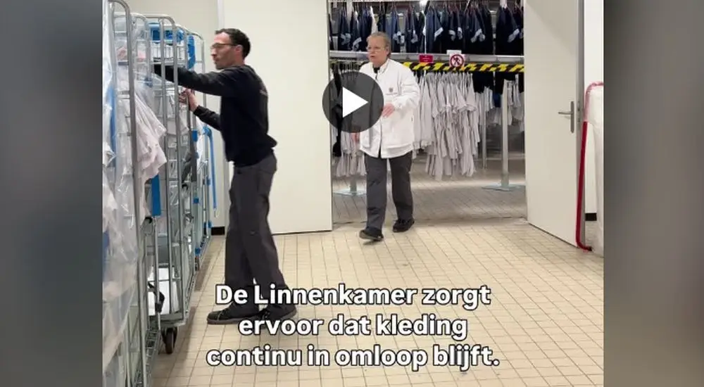 Linnenkamer des Amsterdam UMC im Fokus der Klinik-Supply-Chain und Arbeitskleidungsmanagement