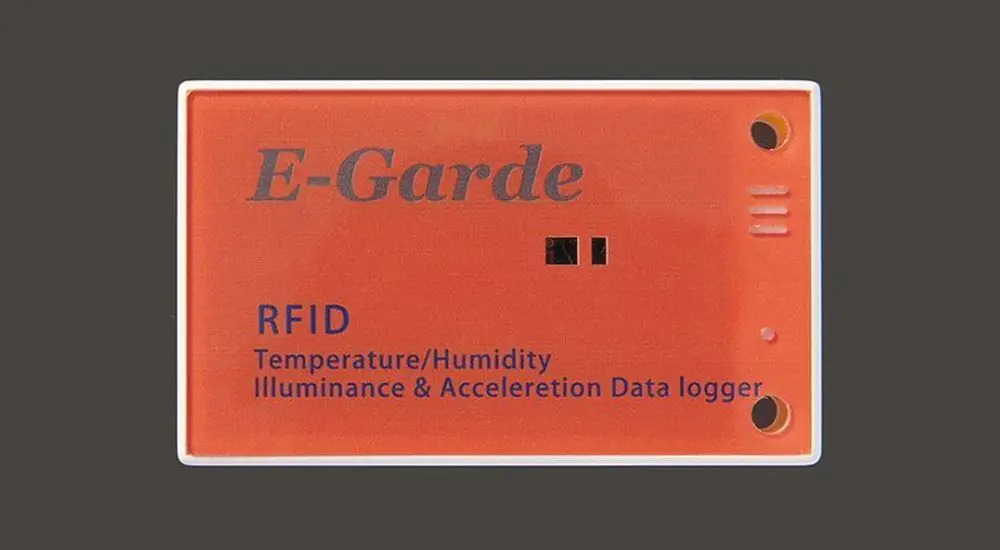 E-Garde RFID Data Logger: 4-Sensor-Monitoring für Qualitätskontrolle in der Logistik