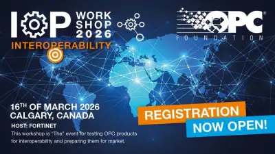 OPC Foundation’s 2026 North America IOP Workshop heads to Calgary