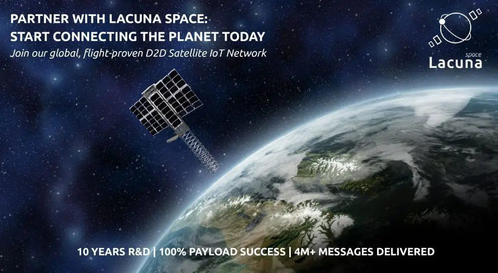 Lacuna Space Opens LoneWhisper Satellite IoT Technology to Global Partners
