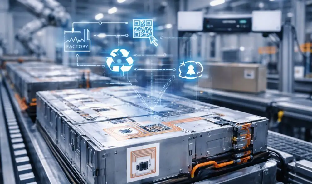 Moderne Batterieproduktion mit DPP-Hologrammen