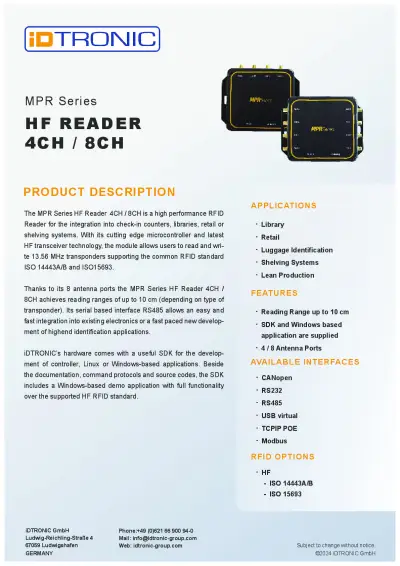 IDtronic MPRSeries-HF-Reader-4CH---8CH.pdf