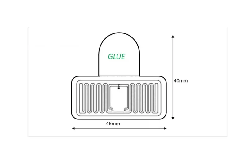 RFID Flag label mechanical characteristics