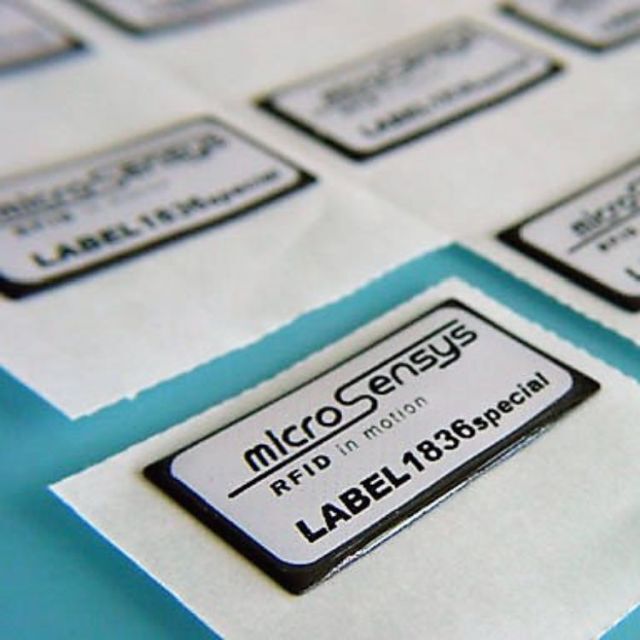 Dual-Band RFID Tag UHF HF Label 1836 DUALTAG