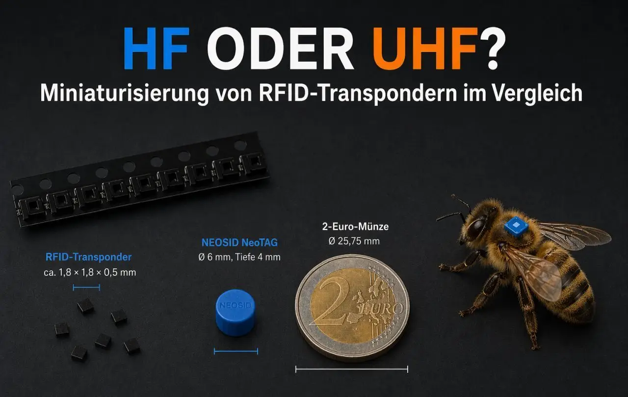HF oder UHF bei der Miniaturisierung von RFID-Transpondern