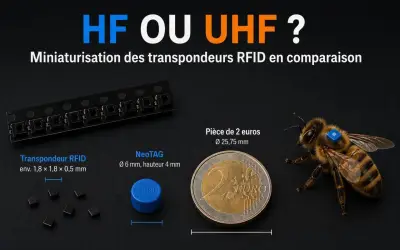 HF ou UHF dans la miniaturisation des transpondeurs RFID