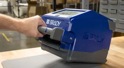 Brady Introduces Portable Industrial Label Printer i4311 with 4-Inch Width