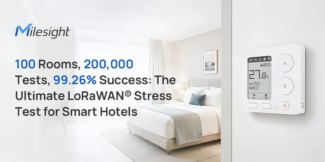 Test der LoRaWAN-basierten HLK-Automatisierung in Hotels mit hohen Kommunikationszyklen und Erfolgsrate