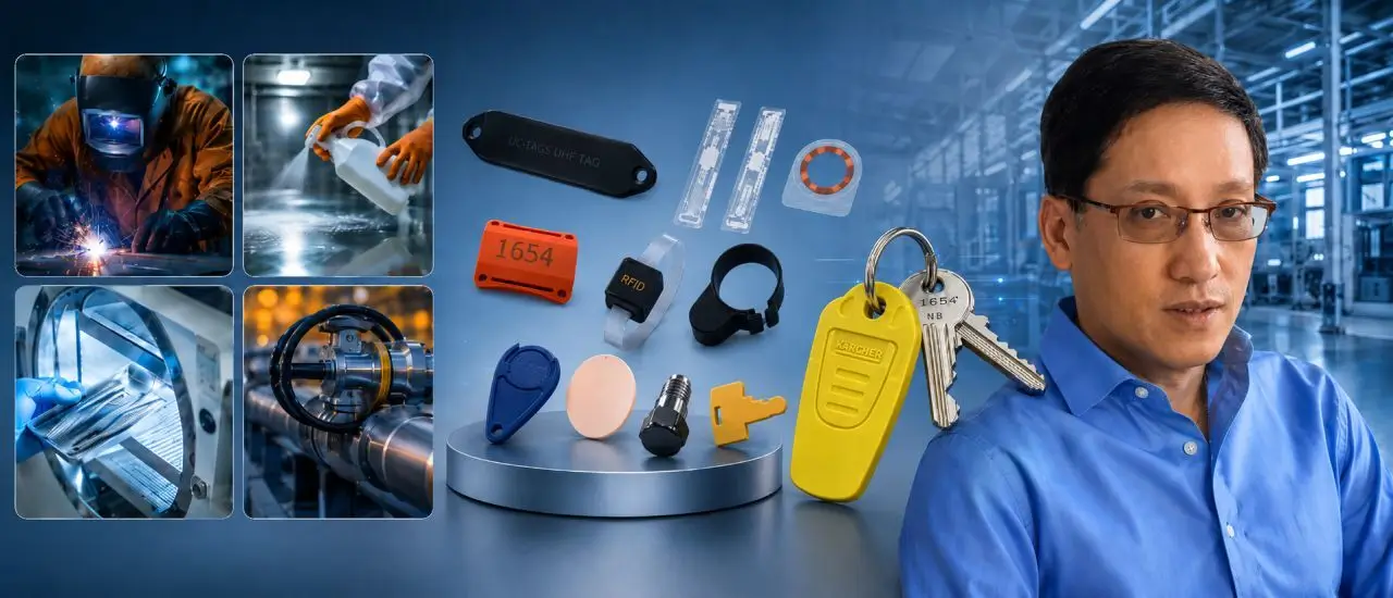 Spezialtransponder: Wenn RFID Metall, Hitze und Chemie meistern muss