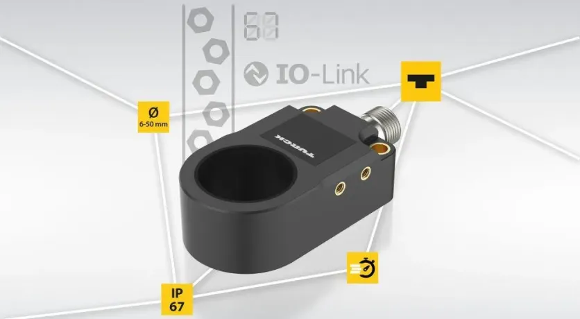 TURCK-Ringsensoren verbinden Metalldetektion mit IO-Link-Diagnosen