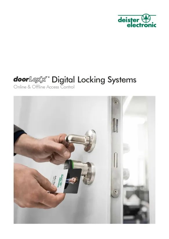 doorLoxx Digital Locking System Datasheet