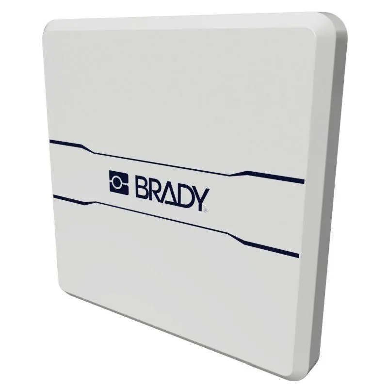 Die Brady GA30 UHF-RFID-Antenne bietet eine hohe Verstärkung und eine große Reichweite beim Auslesen von RFID-Tags und eignet sich für die industrielle Bestandsverfolgung, die Bestandsverwaltung, RFID-Zugangskontrollen und Zugangskontrollanwendungen.