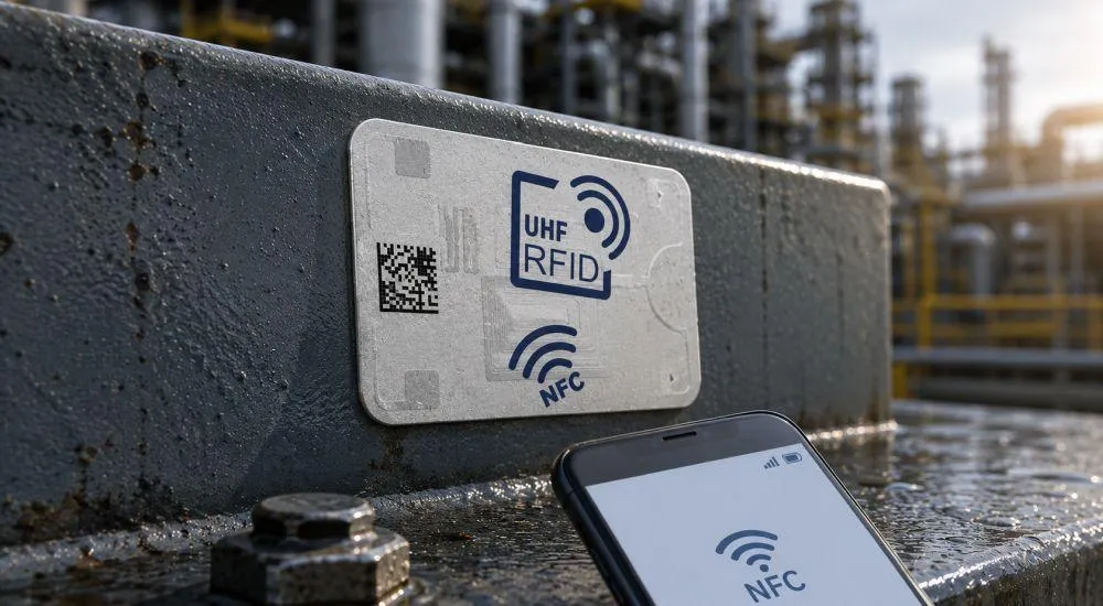 titanID Steel combines durable marking with flexible RFID technology