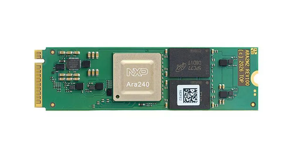 NXP Ara240 beschleunigt skalierbare KI in industriellen Edge-Systemen