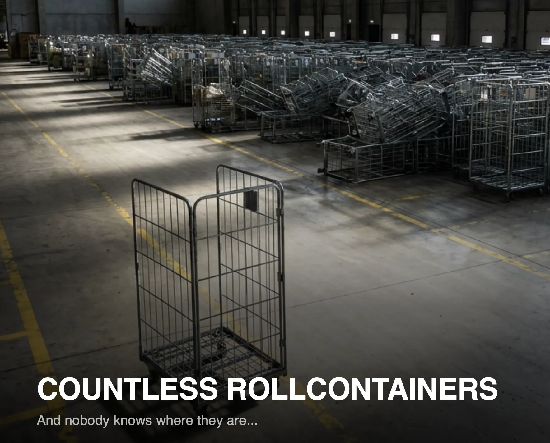 Connected Load Carrier schafft Transparenz für Rollcontainer-Pools