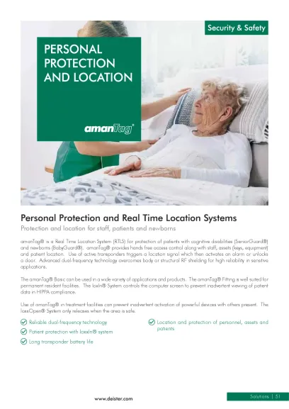 Brochure - Personal Protection and Location