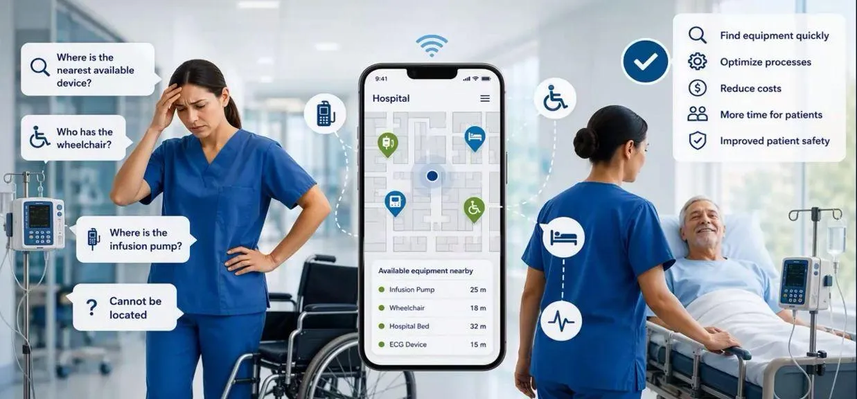 Das selbstorganisierende Krankenhaus: Wie RFID Kosten senkt und Fehler vermeidet
