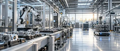 Fabrikautomation: Wie vernetzte Technologien die Smart Factory steuern