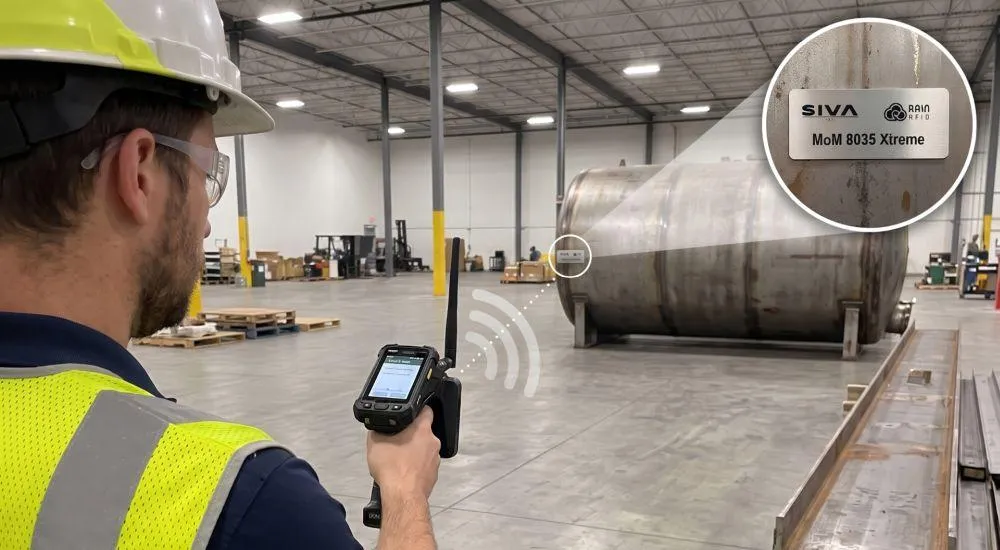 SIVA IoT Introduces MoM 8035 Xtreme : Up to 18 m Read Range on Metal Surfaces