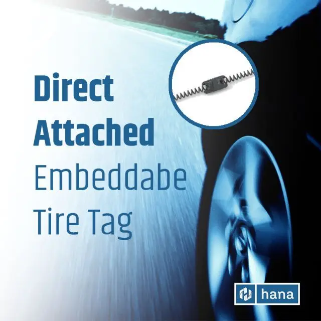 Product Hana Embeddable (Tire) Tag - Direct Attached Antenna