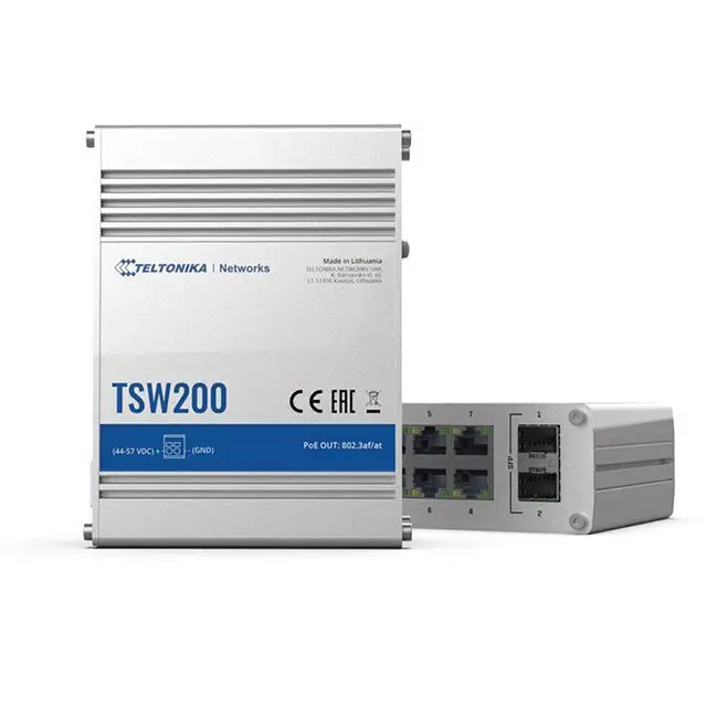 Product Teltonika Industrial Network Switches (TSW)