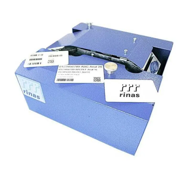 The printer is an ideal extension to the Rinas CS-LWR universal encoder for magnetic, RFID or Chip card.