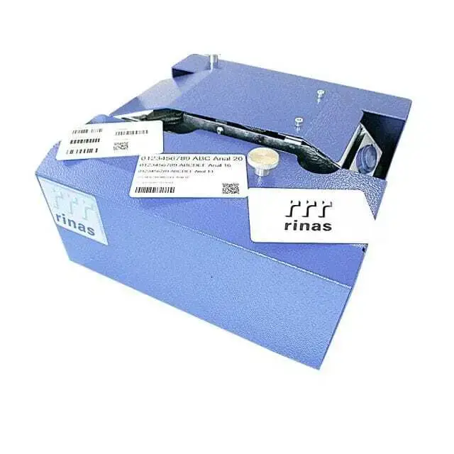 Der Drucker ist eine ideale Erweiterung zum Universal-Codierer Rinas CS-LWR für Magnet-, RFID- oder Chipkarten.