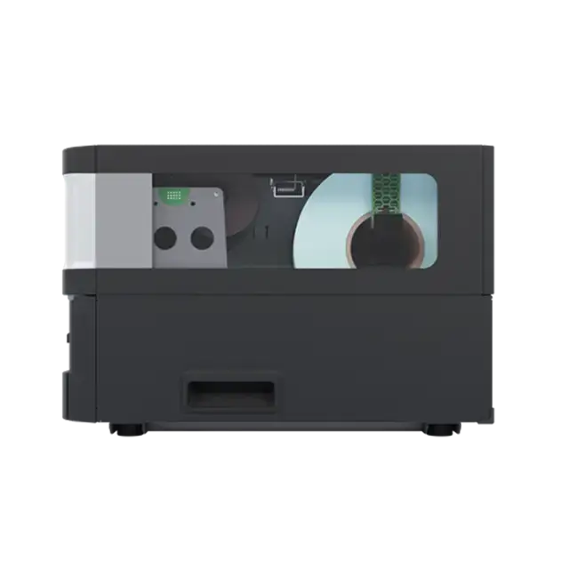 BX410T industrial printer from Toshiba - side view