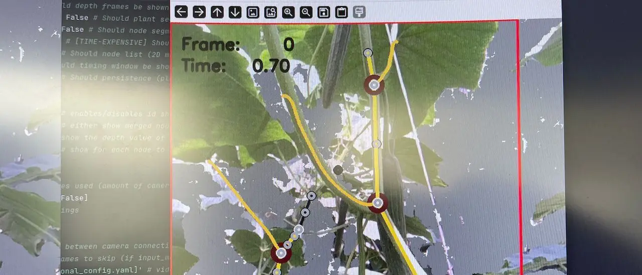 VBTI: Recognize leaves, use robotics: AI in cucumber cultivation