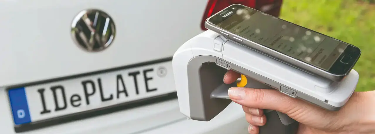 Tönnjes RFID-Nummernschild IDePLATE